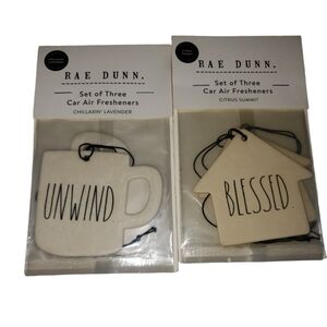 6 Air Fresheners Rae Dunn